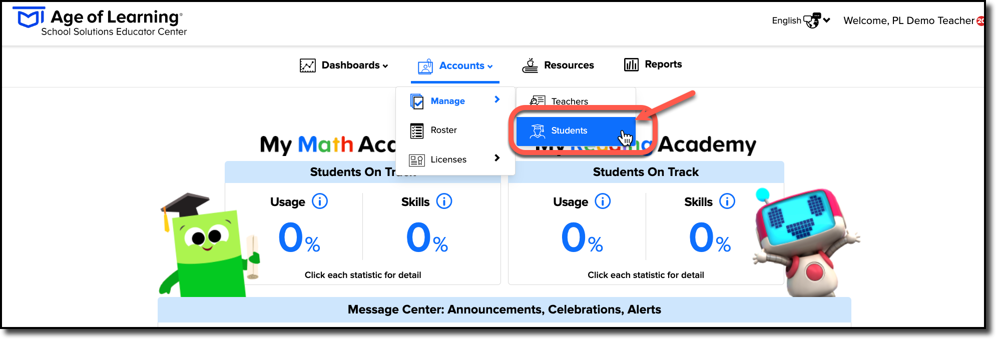 Accounts-Manage-Students-menu-click.png