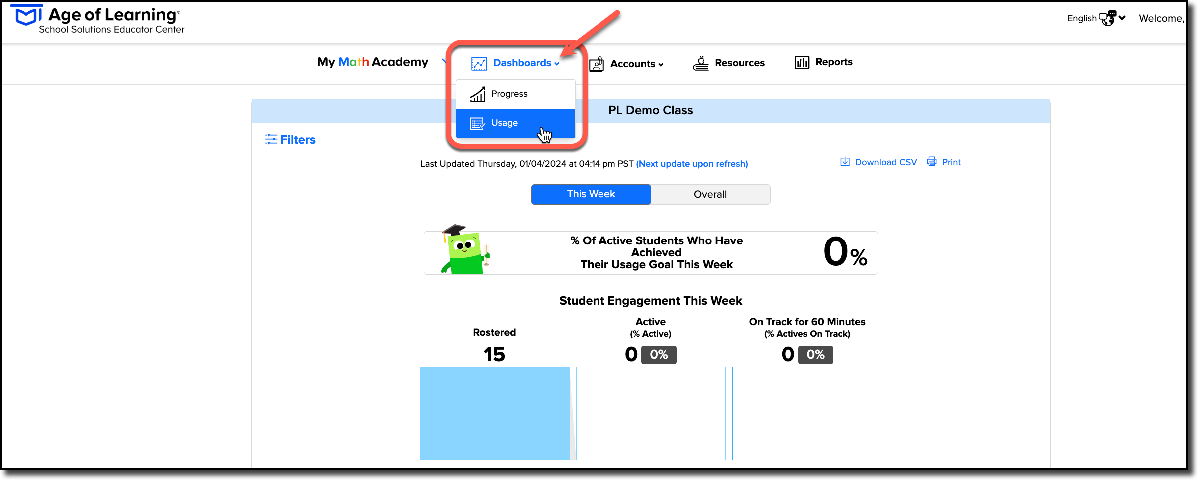Dashboard select usage.png