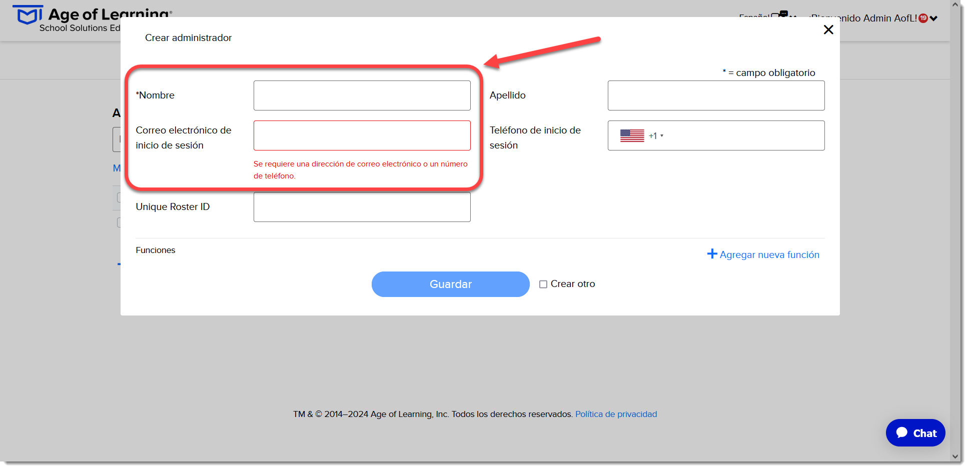 New Admin Info (Spanish).png