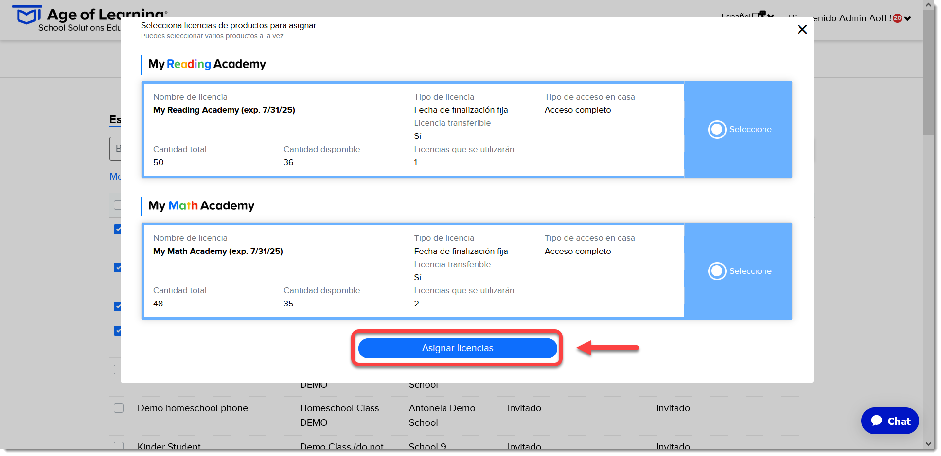 Asignar Licencias - Selecciona licencias de productos para asignar (Spanish).png