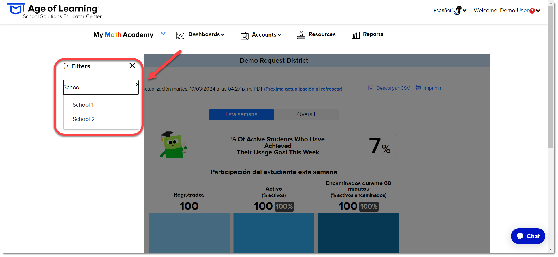 Filters Options - Dashboard - MMA - Usage (Spanish).png