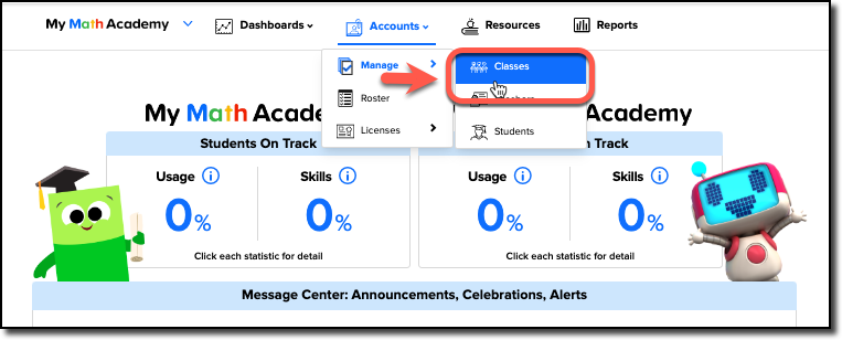 Manage Classes menu click.png