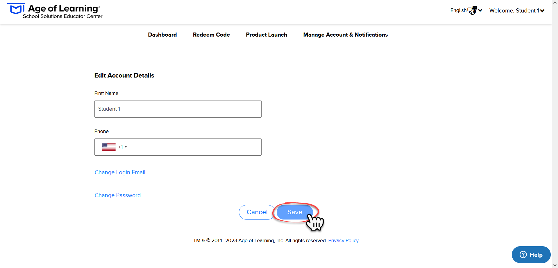 Save Edit Accout Details (Caregiver).png