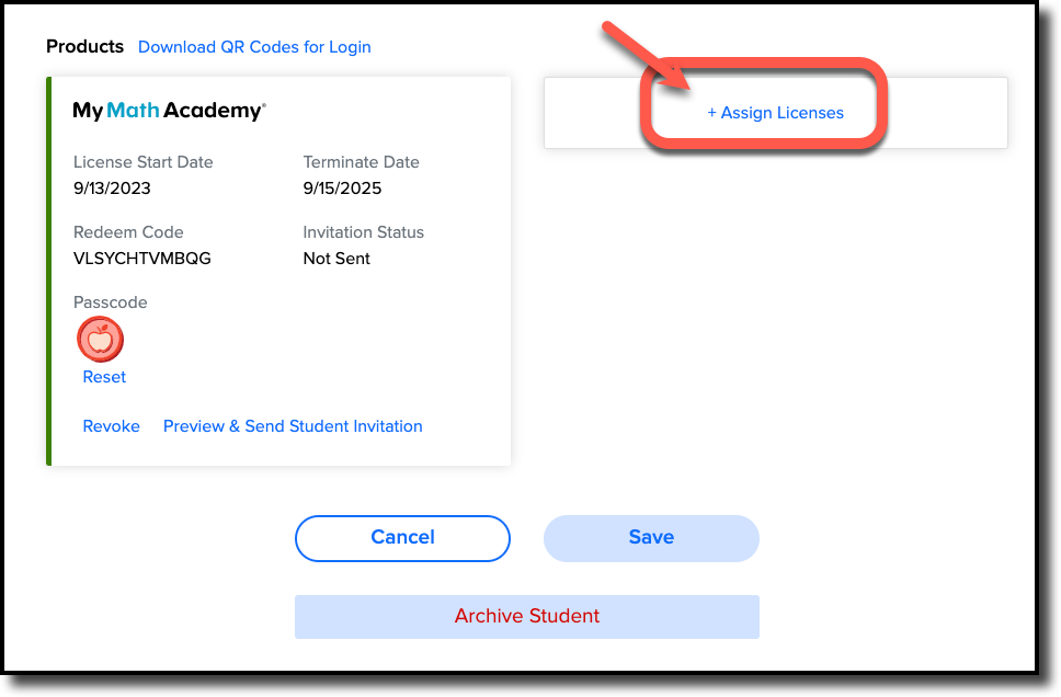 click Assign License.png