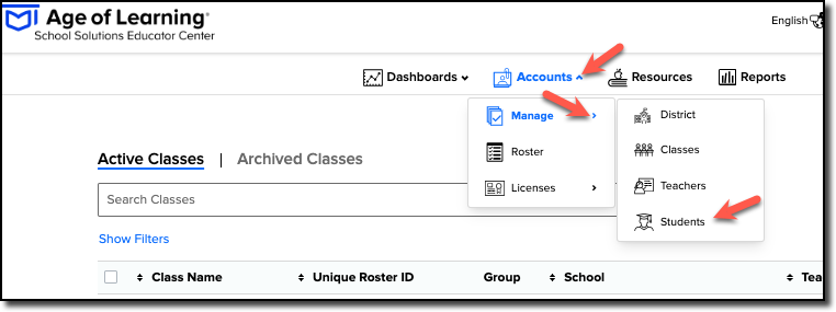account manage students.png