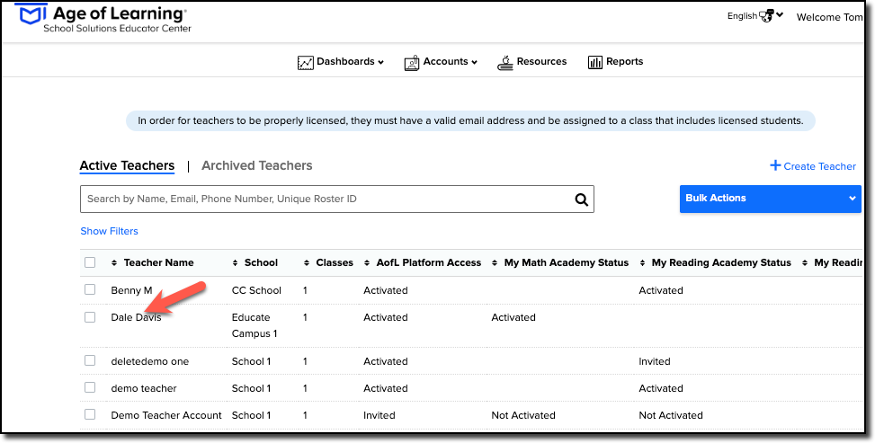 active teacher page - click name.png