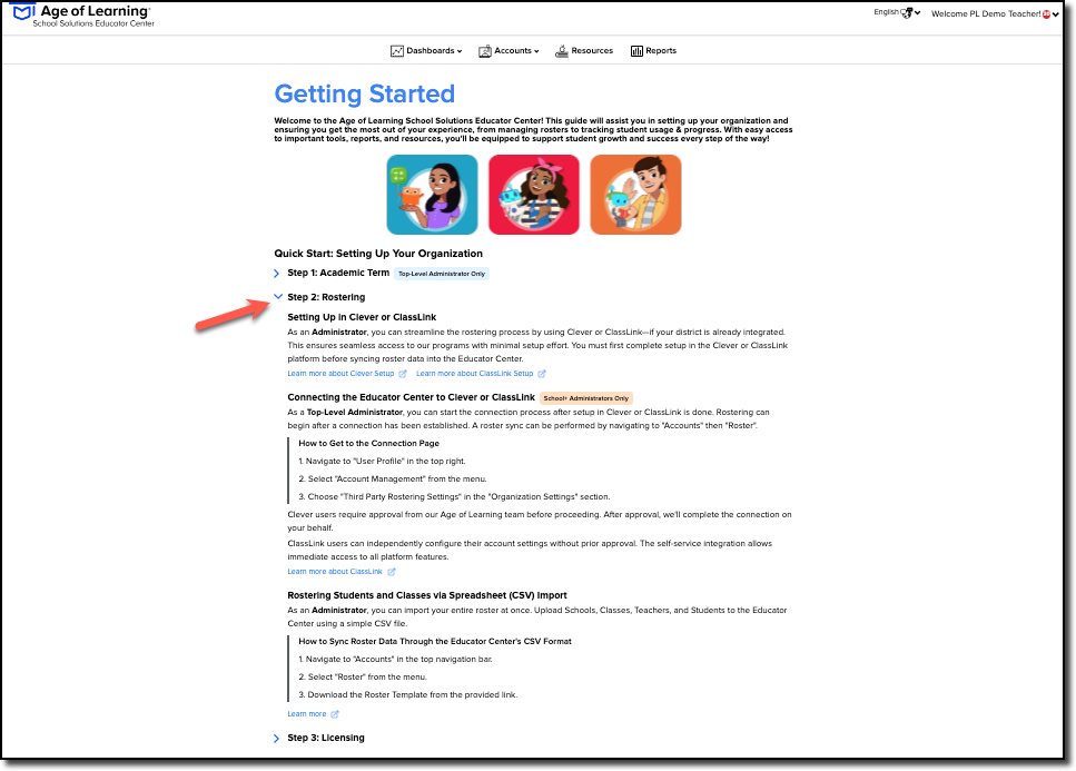 Gettings started - Rostering click.png