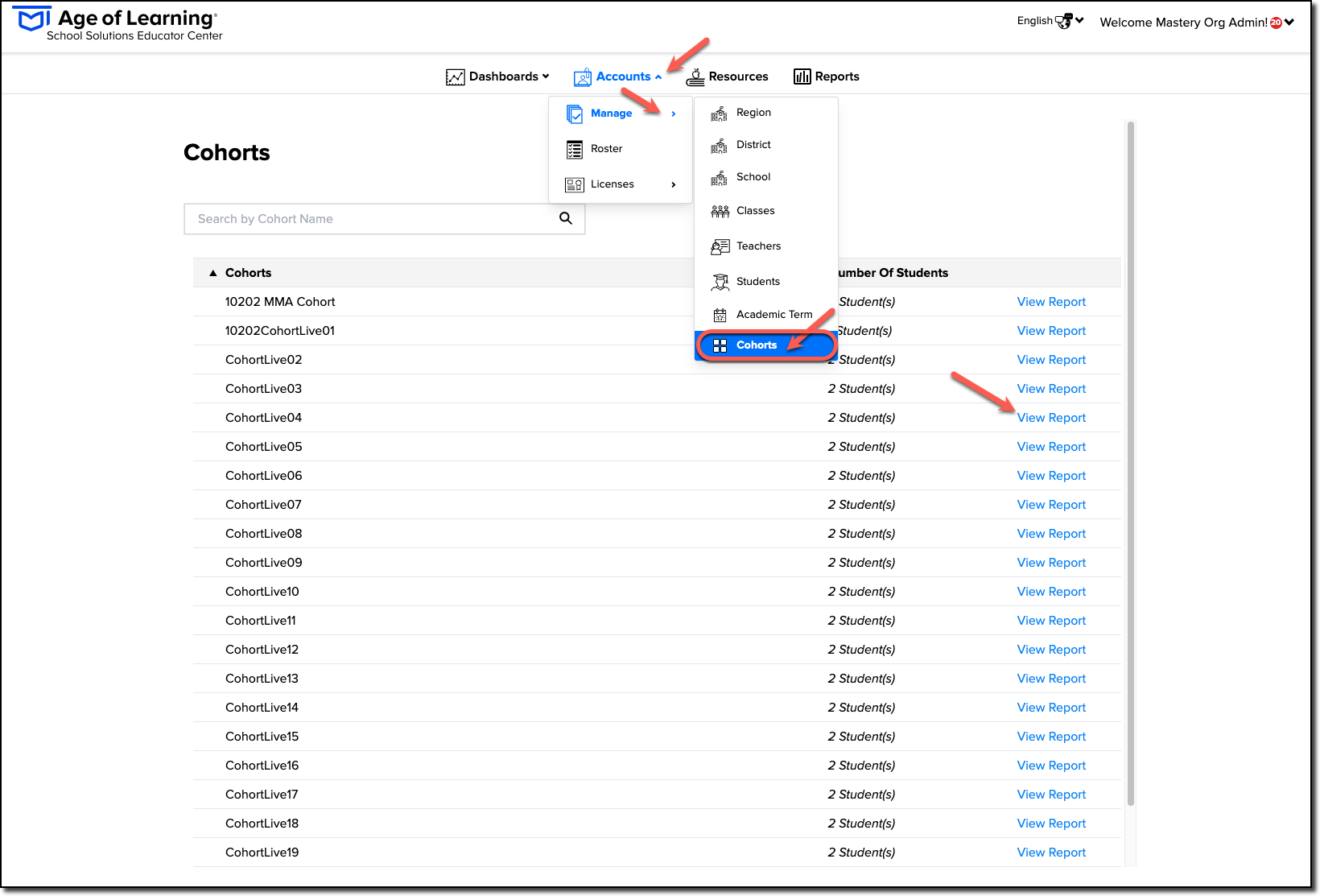 Manage_Cohorts_EC_screen - click view file link.png