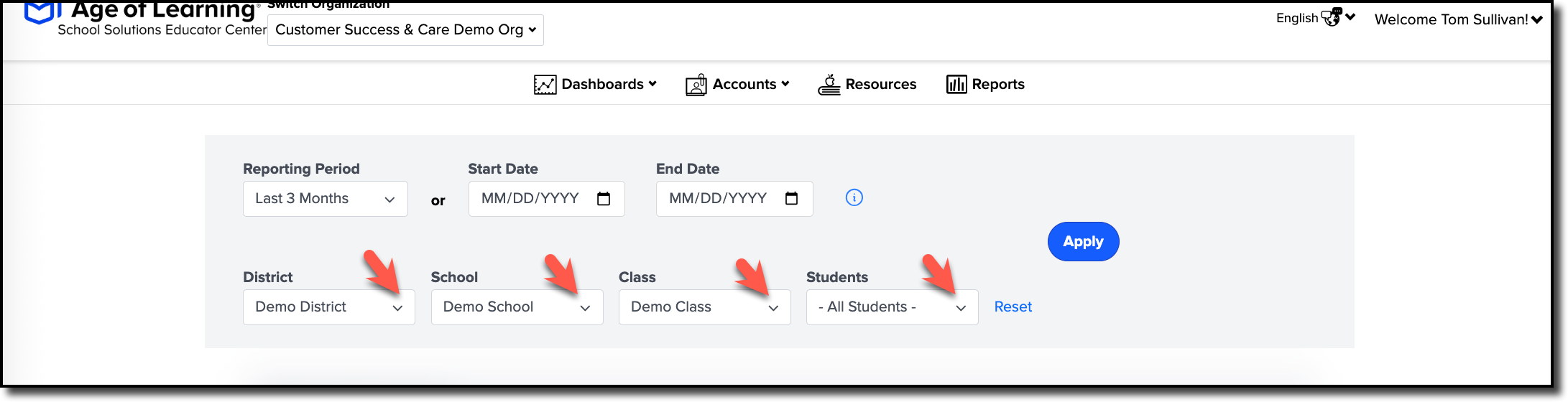 district school class stidents arrows.png